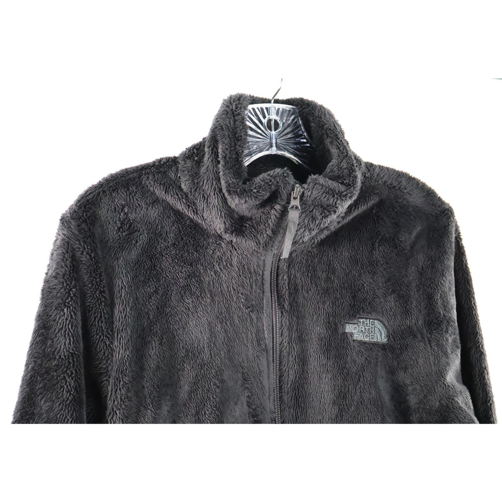 The North Face Jacket Osito Fuzzy Fleece Hiking Outdoor Logo Womens Size Medium - Picture 2 of 7